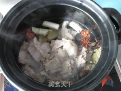 Make Pine tofu step 3