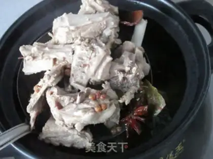 Make Pine tofu step 6