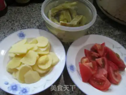 Make Potato tail and potato soup step 0