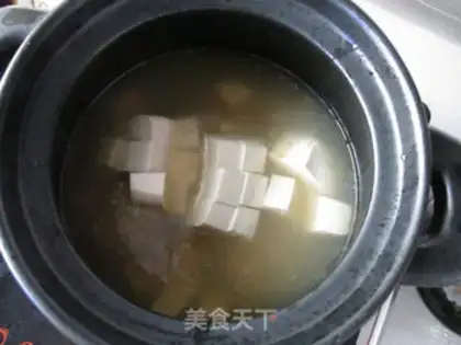 Make Pine tofu step 7