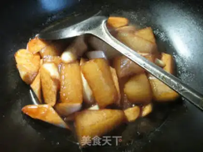 Make ♪ Burn the melon white ♪ step 9