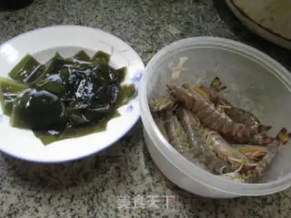 Make Seaweed shrimp step 0