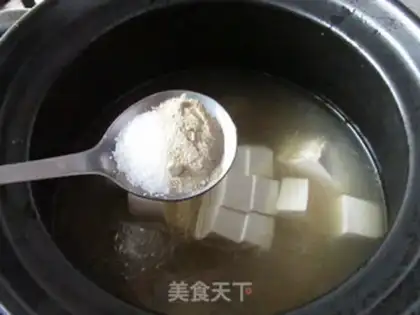 Make Pine tofu step 8