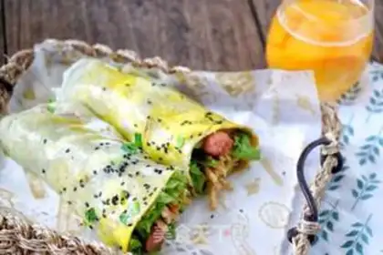 Make Pancake fruit step 14