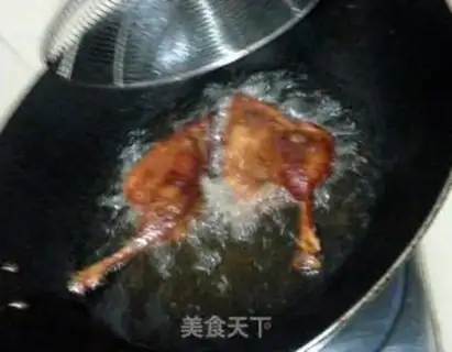 Make Cream of tea and duck step 19