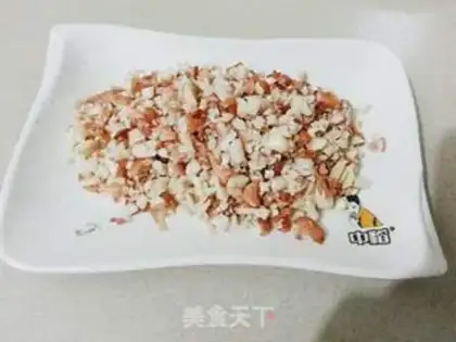 Make Pickle peanut rice step 1