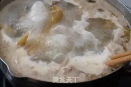 Make Chicken soup from the Indian Coconut step 2