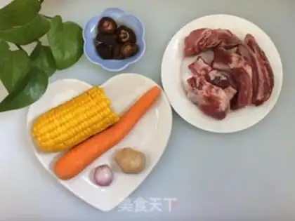 Make Frozen corn ribs soup step 0