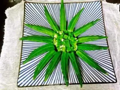 Make The white sunflower step 3