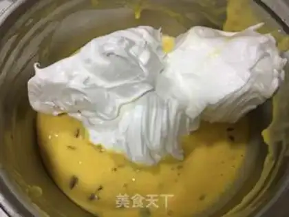 Make Cream fruit cranberry cake step 22