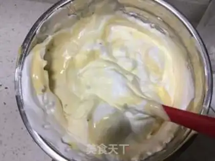 Make Cream fruit cranberry cake step 24