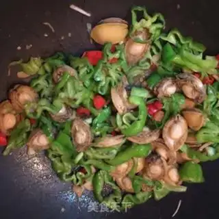Make Spicy abalone step 2