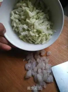 Make Smelter shrimp eggcake step 1