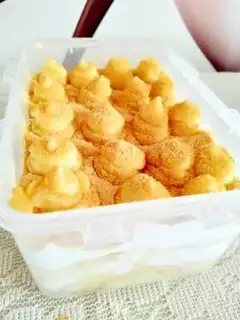 Make Cheese Bean Cake step 5