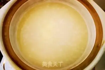 Make Pear rice porridge step 3