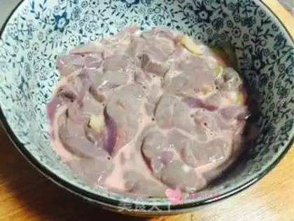 Make Noodle sauce and liver step 4