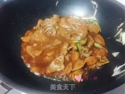 Make Noodle sauce and liver step 11