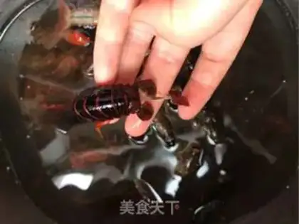 Make Lobster-covered rice step 1