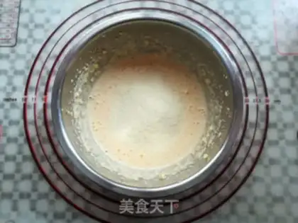 Make Gold coconut ball step 5
