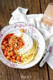 Make Lobster-covered rice step 9
