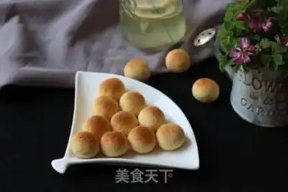 Make Gold coconut ball step 11