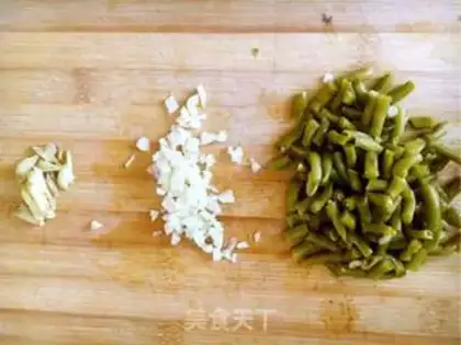Make Sour chili beans step 1