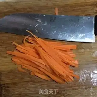Make The cucumber carrots step 2