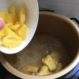 Make Silver ear pineapple step 4