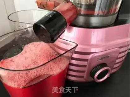 Make Ice melon juice step 4
