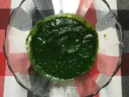 Make A spinach green twilight cake step 2