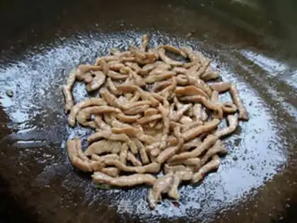 Make Skinny noodles for mushrooms step 5