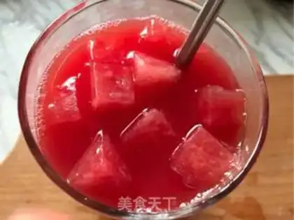 Make Ice melon juice step 6