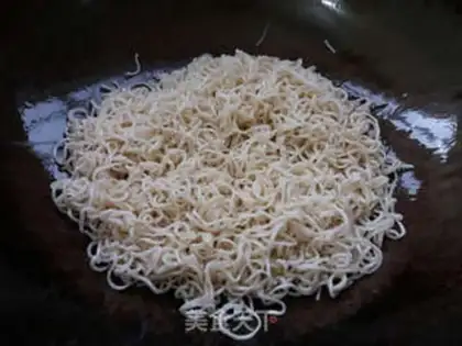 Make Skinny noodles for mushrooms step 6