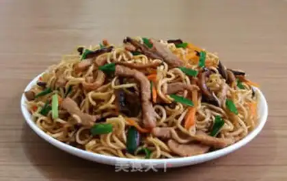 Make Skinny noodles for mushrooms step 9