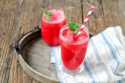 Make Ice melon juice step 10