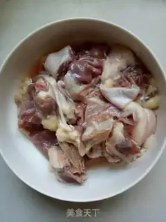 Make Duck leg toad soup step 1