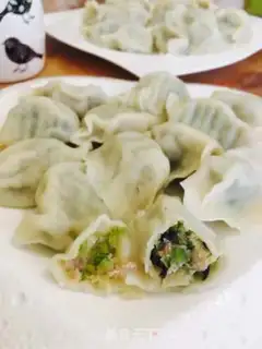 Make Celery pork dumplings step 13