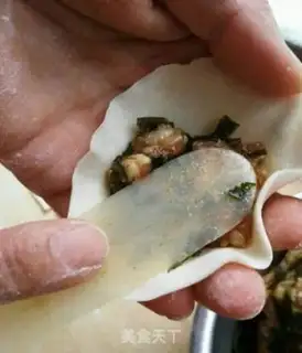 Make Sea belt dumplings step 5