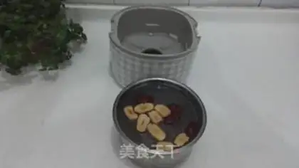 Make Corn-tree rice congee step 2