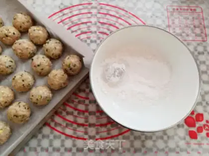 Make Fried rice balls step 11