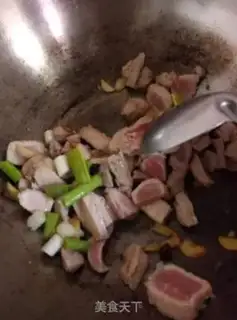 Make The mushrooms dry the stew step 5