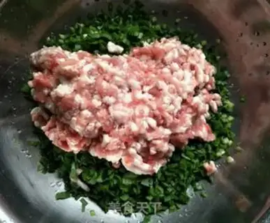 Make Egg dumplings step 1