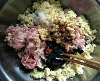 Make Egg dumplings step 4
