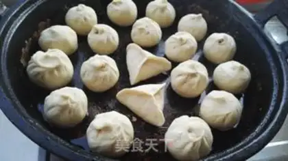 Make Homemade buns step 21