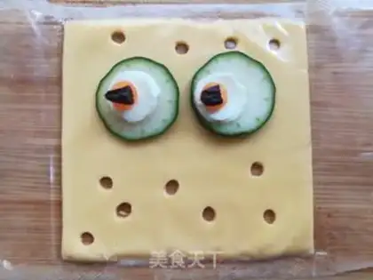 Make SpongeBob sandwich step 11