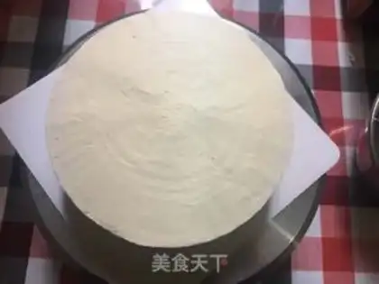 Make Little flower dress cake step 7