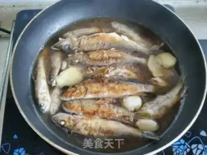 Make Red-burned bouquet fish step 4