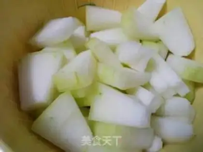 Make Bone-burning melon step 0