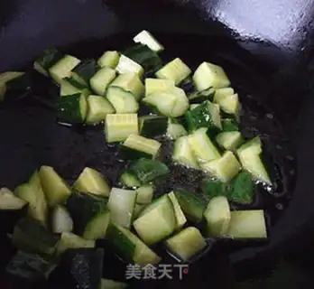 Make Chicken cucumber step 3