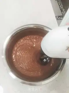 Make Simple chocolate ice cream step 2